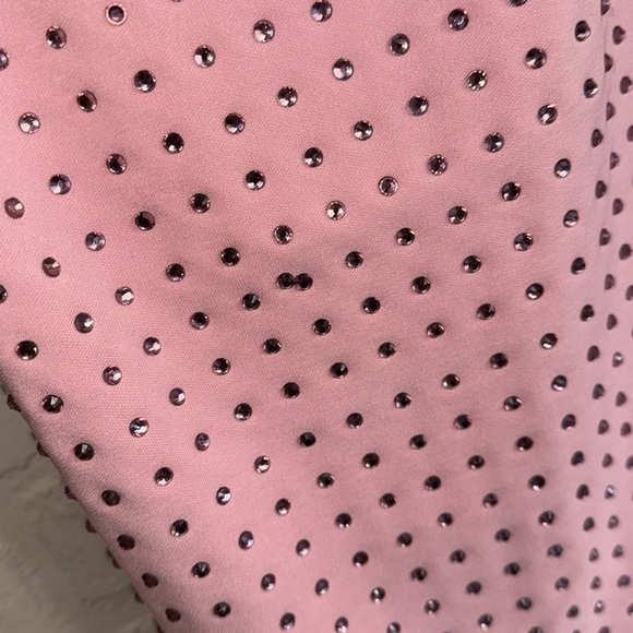 Windsor dress Elegant Pink Studded pink rhinestone embellishment small - Picture 2 of 4